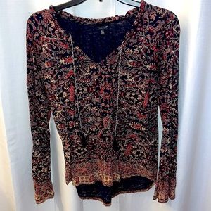 Lucky Brand long sleeve blouse